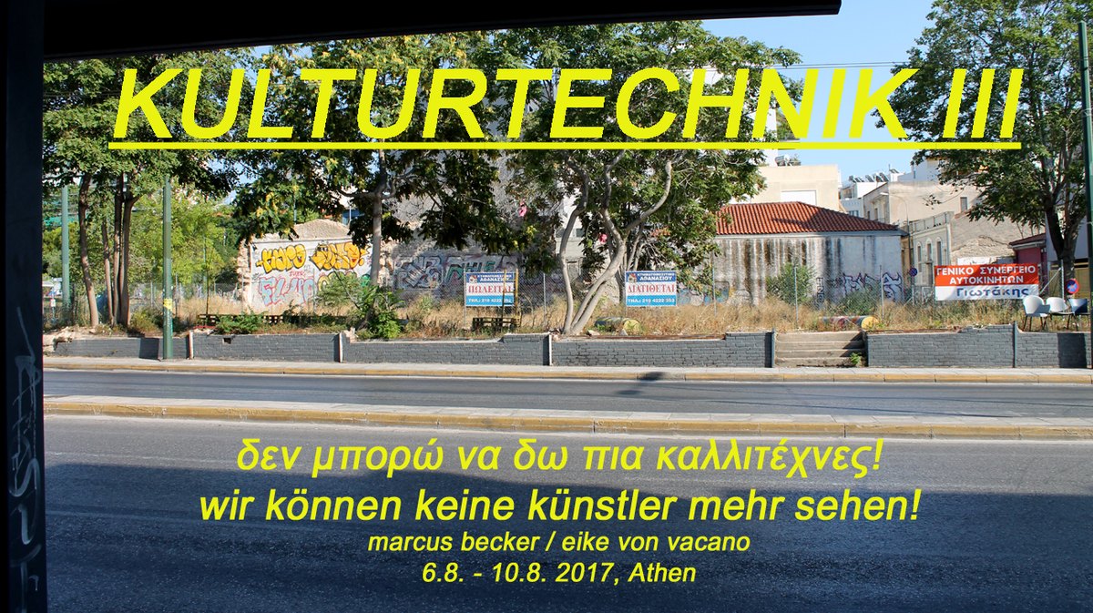 Kulturtechnik III